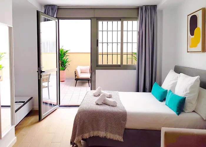 Studio met een King Size Bed